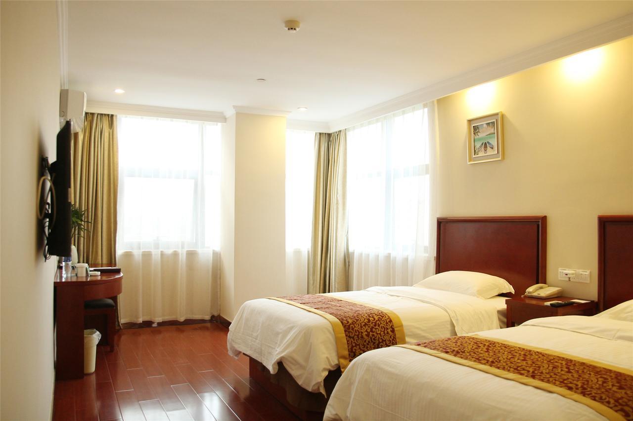 GreenTree Inn AnHui Wuhu Sanshan Development District Express Hotel Buitenkant foto
