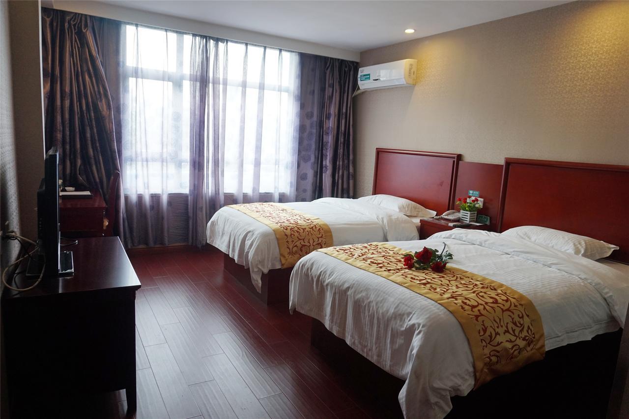 GreenTree Inn AnHui Wuhu Sanshan Development District Express Hotel Buitenkant foto