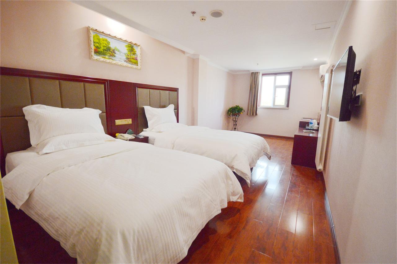 GreenTree Inn AnHui Wuhu Sanshan Development District Express Hotel Buitenkant foto