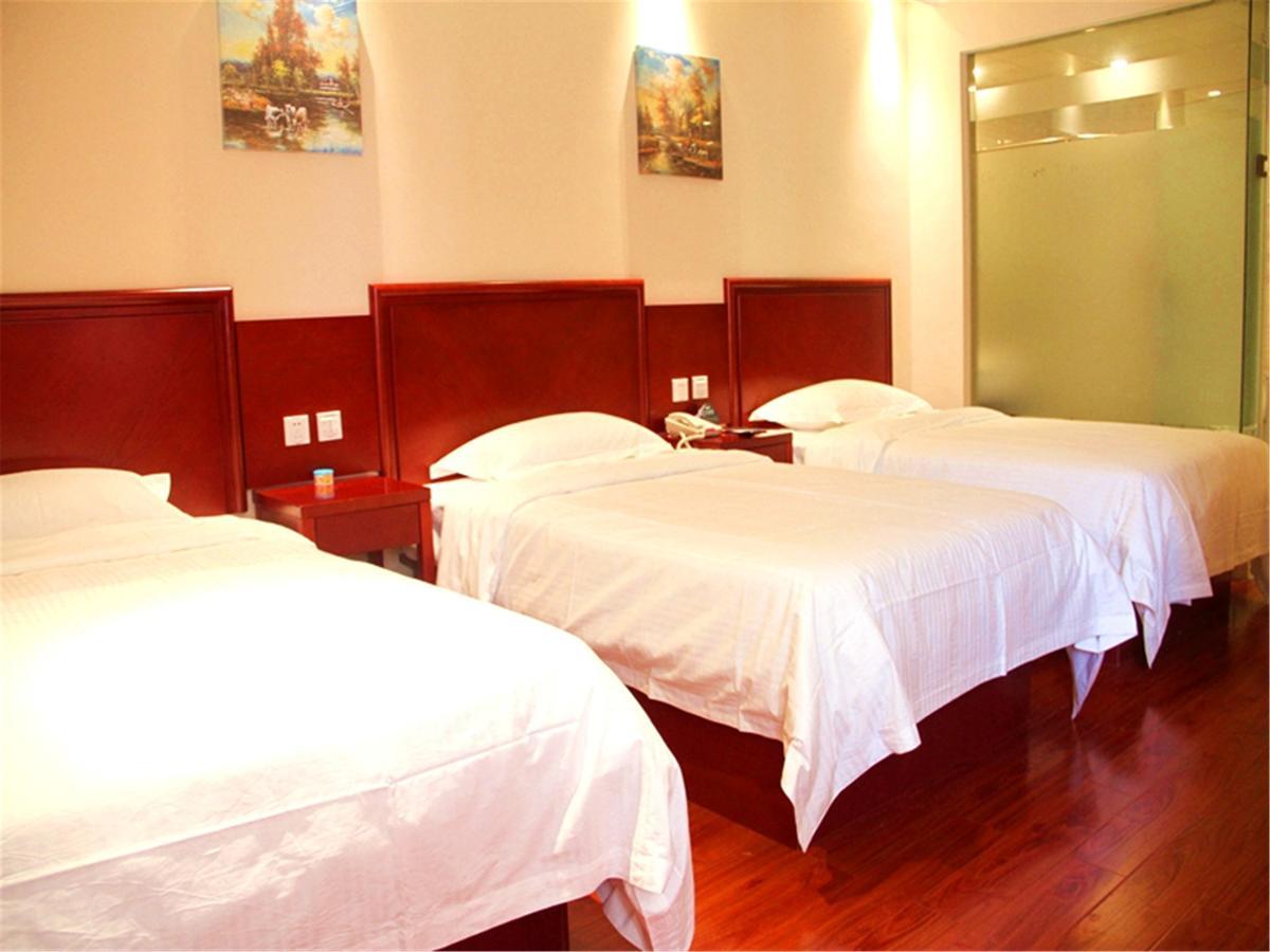 GreenTree Inn AnHui Wuhu Sanshan Development District Express Hotel Buitenkant foto