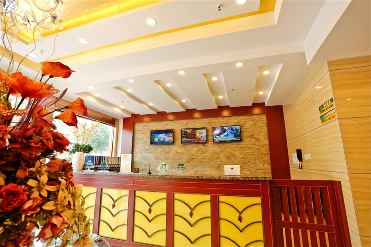 GreenTree Inn AnHui Wuhu Sanshan Development District Express Hotel Buitenkant foto